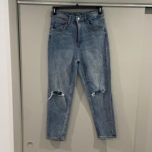 Wild Fable High Rise Distressed Blue Jeans